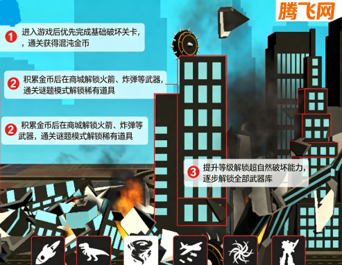 城市毁灭游戏2D 城市毁灭游戏2D
