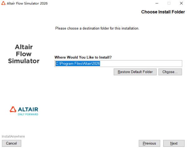 Altair Flow Simulator 2026���İ�
