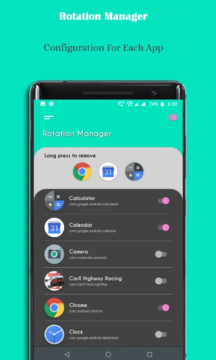 ��Ļ��ת������Rotation Managerv1.20 ��׿��Ӧ�ù���