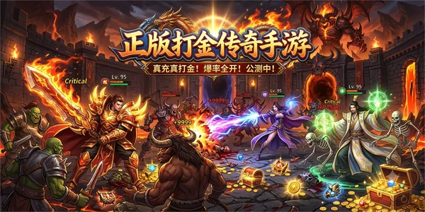 正版打金传奇手游