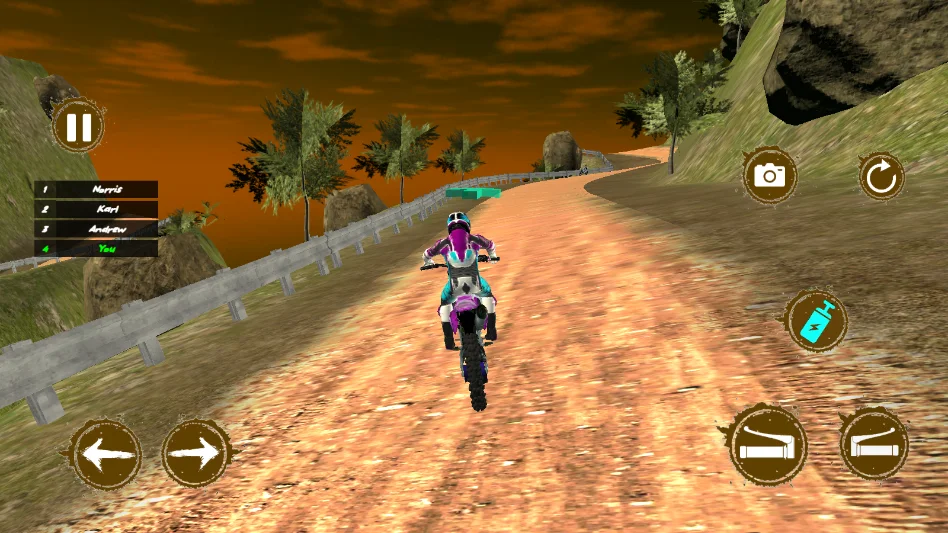 ���ԽҰĦ��3Dģ�������ʷ�(Off-road motocross simulator3D)������v1.2 ��ʵ����ԽҰĦ��ģ������