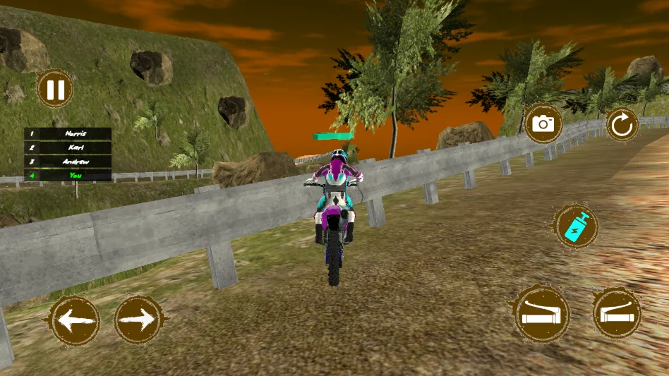 ���ԽҰĦ��3Dģ�������ʷ�(Off-road motocross simulator3D)������v1.2 ��ʵ����ԽҰĦ��ģ������