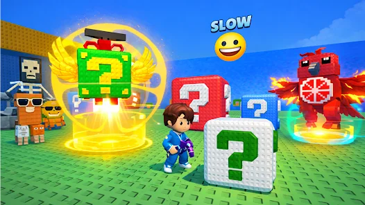 逃离海啸幸运街区正版下载安装(Escape Tsunami: Lucky Block)v0.0.5 多人联机逃生版