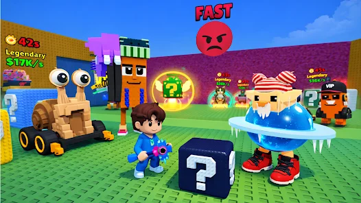 逃离海啸幸运街区正版下载安装(Escape Tsunami: Lucky Block)v0.0.5 多人联机逃生版