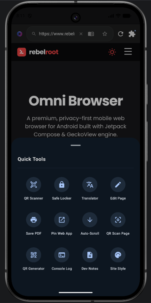 Omni浏览器官方版v1.2.4.2 轻量版