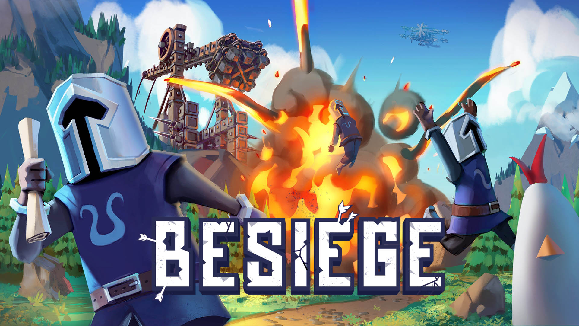 围攻Besiege 物理建造游戏截图