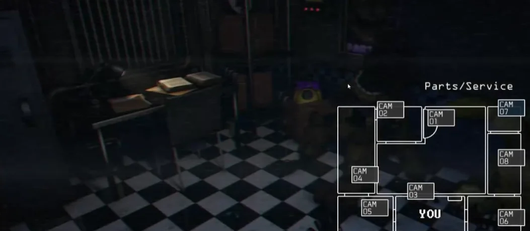 金色记忆FNAF同人版恐怖游戏Golden Memoryv1.0 FNAF同人恐怖解谜游戏