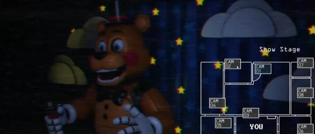 金色记忆FNAF同人版恐怖游戏Golden Memoryv1.0 FNAF同人恐怖解谜游戏