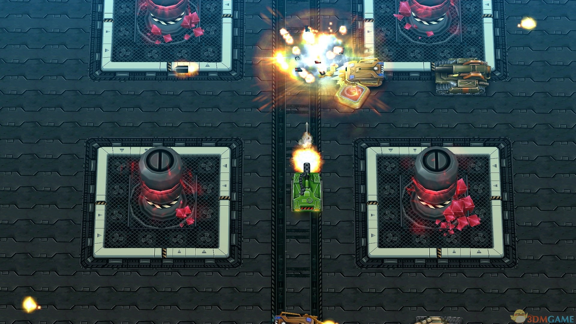 暴躁坦克Tank Brawl 联机对战 游戏截图