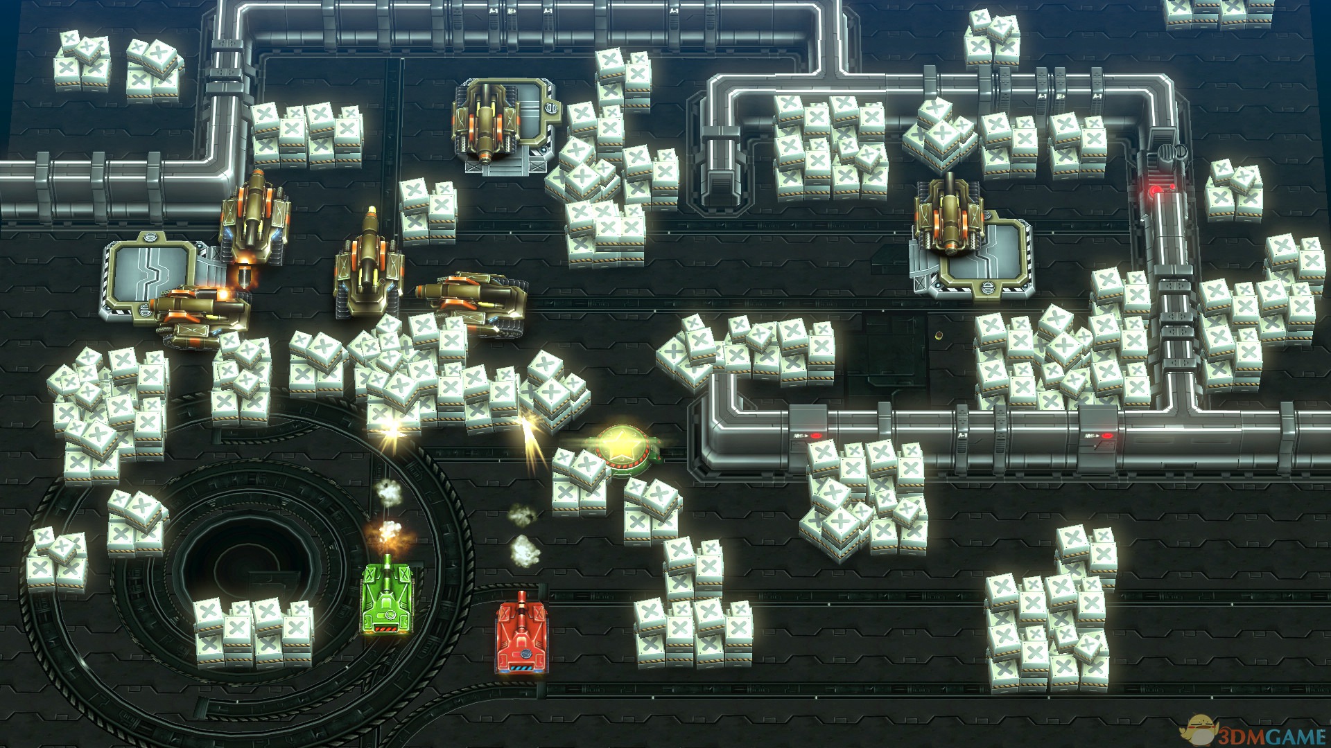 暴躁坦克Tank Brawl 游戏地图 截图