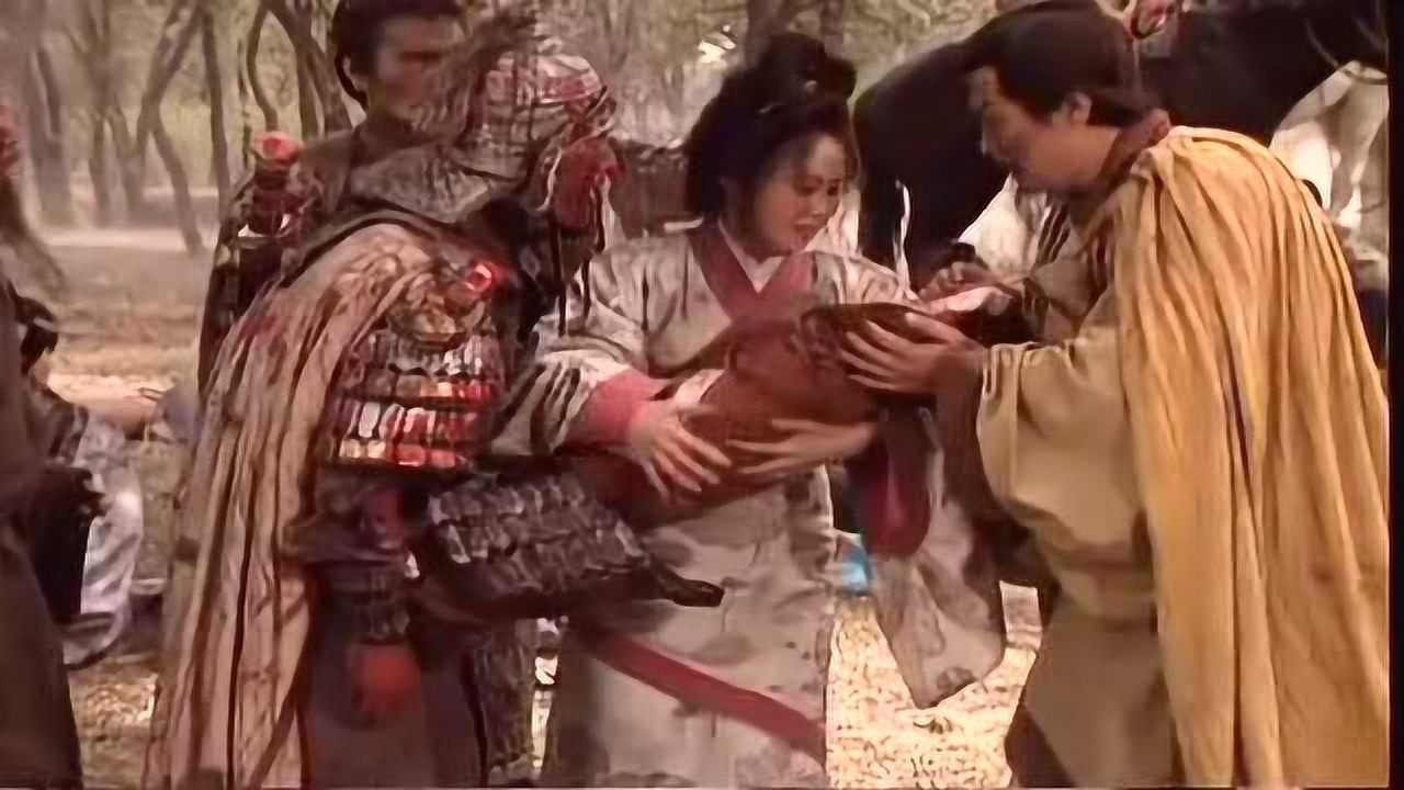 赵云与阿斗 三国演义七进七出 刘备摔孩子 扶不起的阿斗