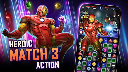 复仇者联盟2奥创时代手游最新版(MARVEL Puzzle Quest)v343719967 漫威英雄闯关游戏
