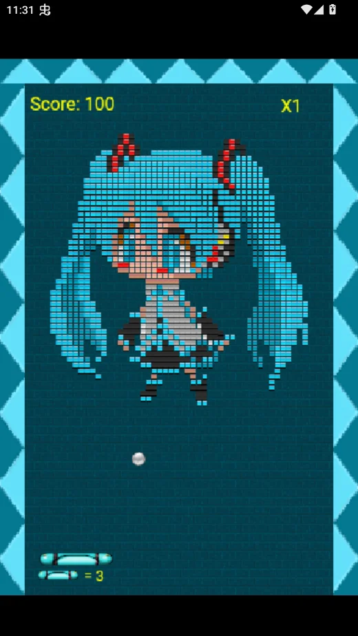 初音玩弹珠游戏手机版Mikunoidv0.0.4 初音主题休闲弹珠小游戏