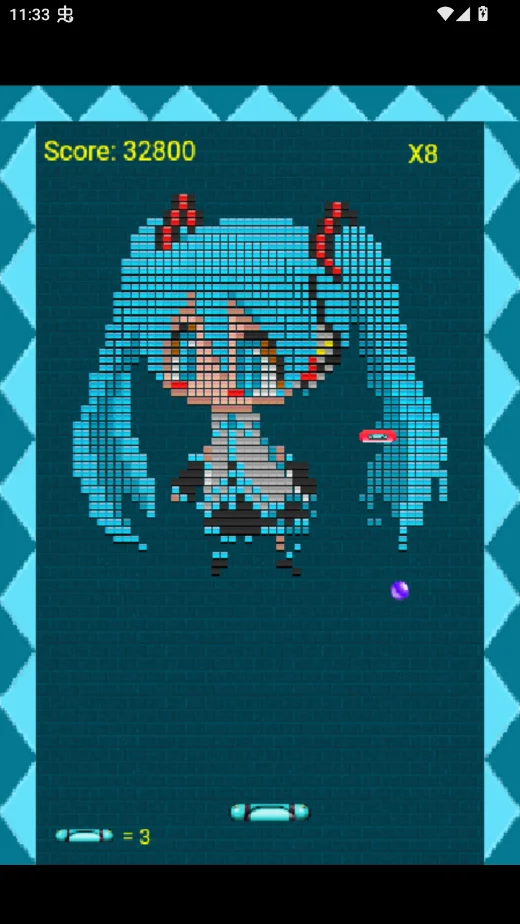 初音玩弹珠游戏手机版Mikunoidv0.0.4 初音主题休闲弹珠小游戏