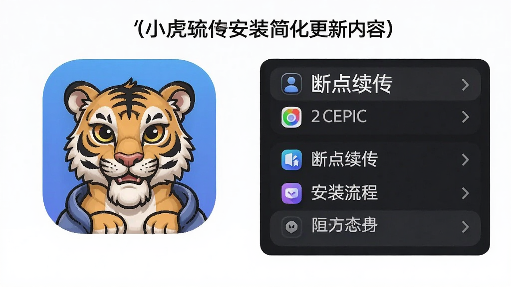 小虎软件库app最新版本更新内容,断点续传与安装流程简化配图