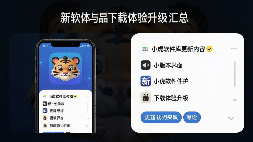 小虎软件库app最新版本更新内容,新版本界面与下载体验升级汇总配图