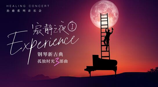 寂静之夜:钢琴家 软件界面截图 展示钢琴键盘和夜晚背景