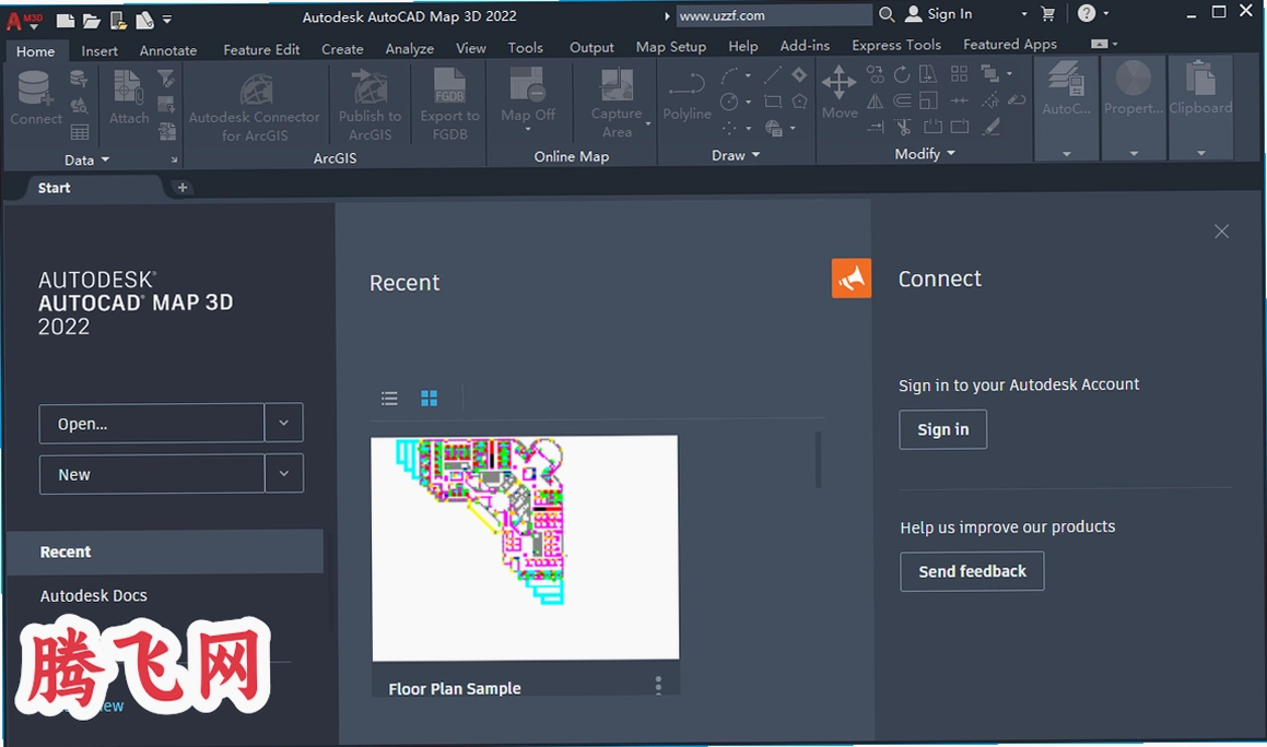 AutoCAD Map 3D 2022v25.0.45.3 激活版