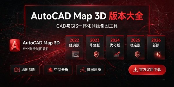 AutoCADMap3D版本大全