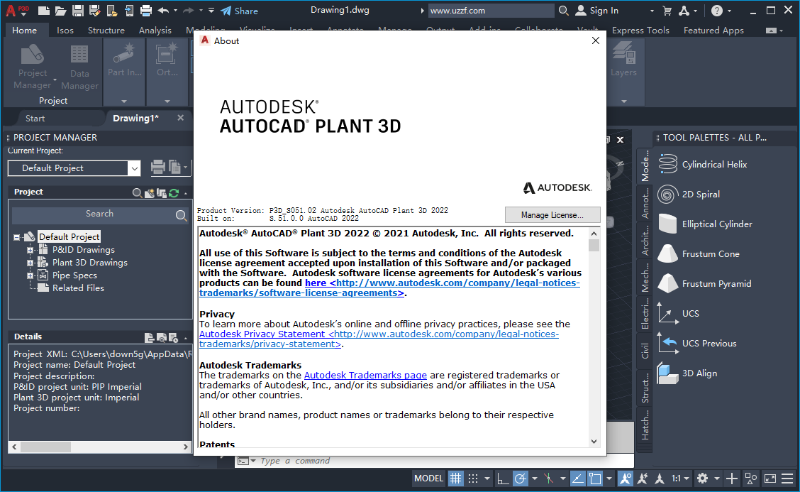 AutoCAD Plant 3D 2022���İ��⼤���