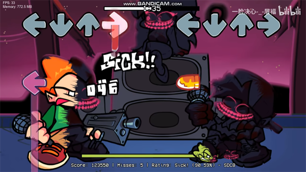 FNF�ڰ���ײv2�ع�V5��ͼ(Funkin)v0.5.2 ��׿��