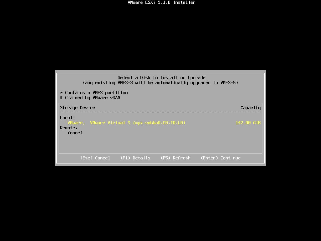VMware ESXi���������������v9.1.0.0100-25433460 ���ɶ���Ӳ����������
