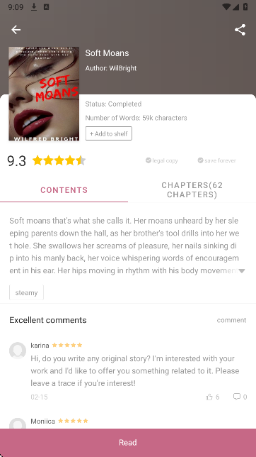 Novelful���°�v1.4.12 ����С˵�Ķ�����