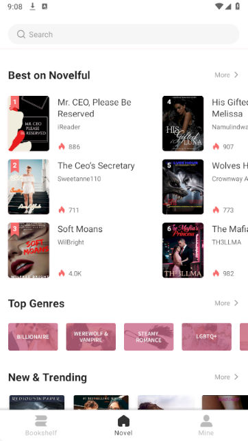Novelful���°�v1.4.12 ����С˵�Ķ�����