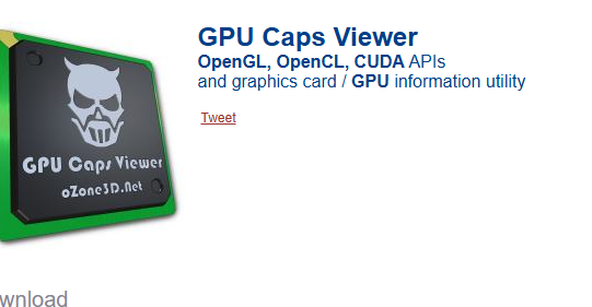 GPU Caps Viewer���԰�