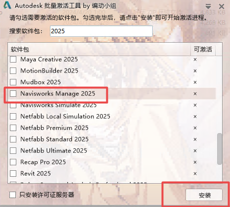 Navisworks Manage 2025�⼤���