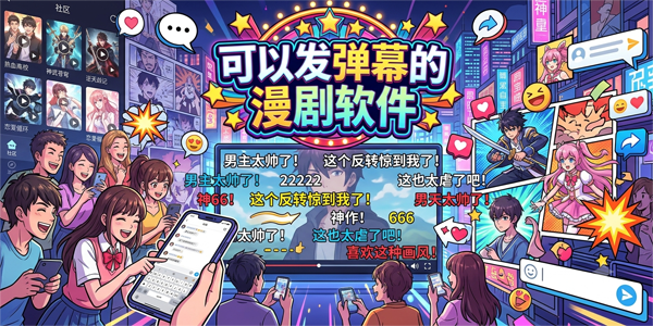 可以发弹幕的漫剧软件