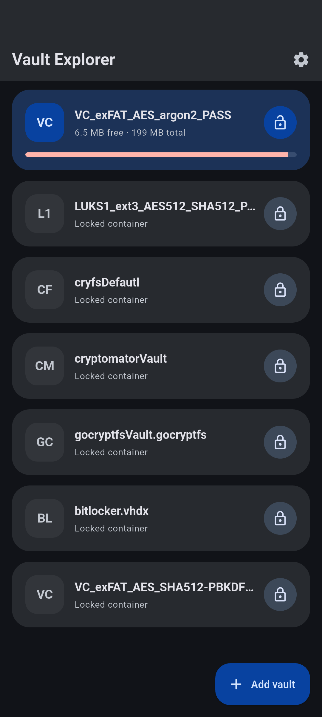 VaultExplorer���°�v1.0.1 �ٷ���