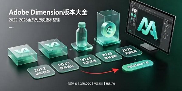 Adobe Dimension版本大全