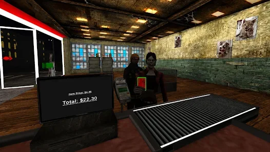 �ֲ�������ҹ�ְ����°�(Hellmart: Midnight Shift)v0.8 �ֻ���