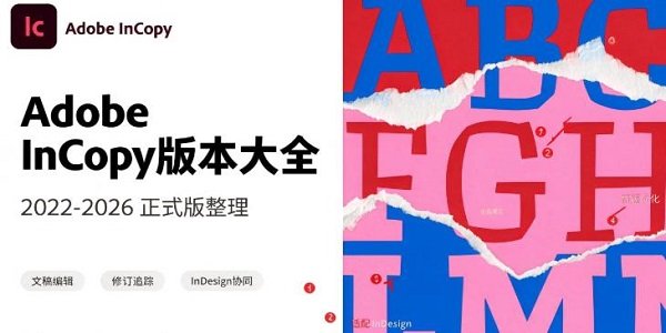 Adobe InCopy版本大全