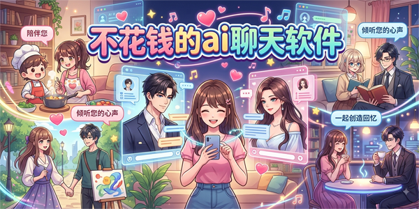 不花钱的ai聊天软件