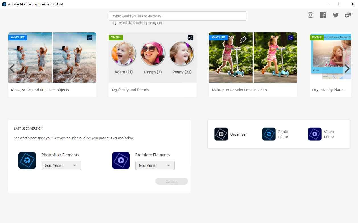 Photoshop Elements 2024汉化版v24.3 免激活版