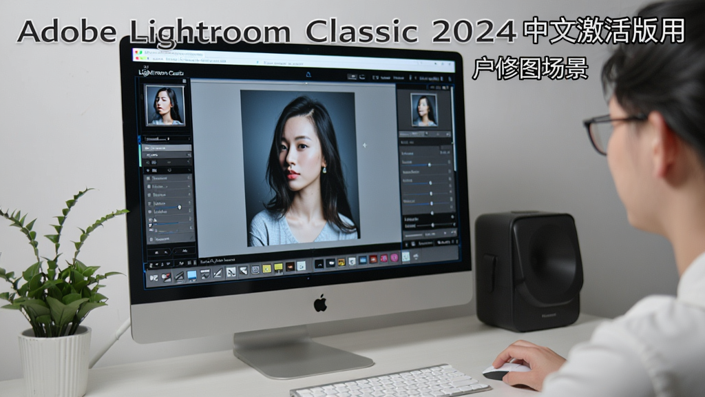 һ���û�ʹ��Lightroom Classic 2024��ͼ�ĳ���ͼ��������Ļ����ʾ���������һ��������Ƭ����������϶����飬�������࣬������ͣ�����ɾ������С�Adobe Lightroom Classic 2024���ļ���� �û���ͼ���������ֱ�ʶ
