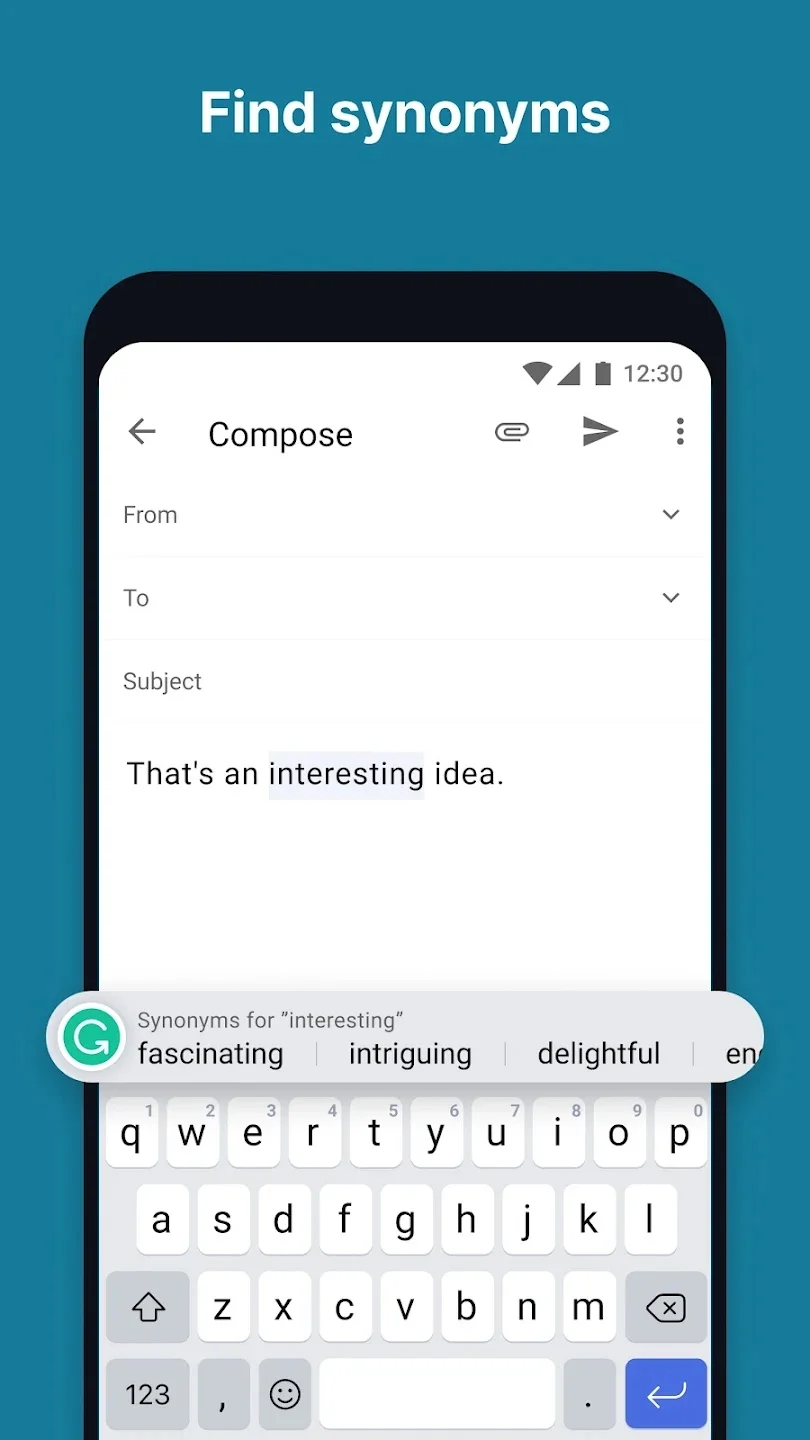 Grammarly����д�����ֹٷ���v2.114.100050 �ֻ���