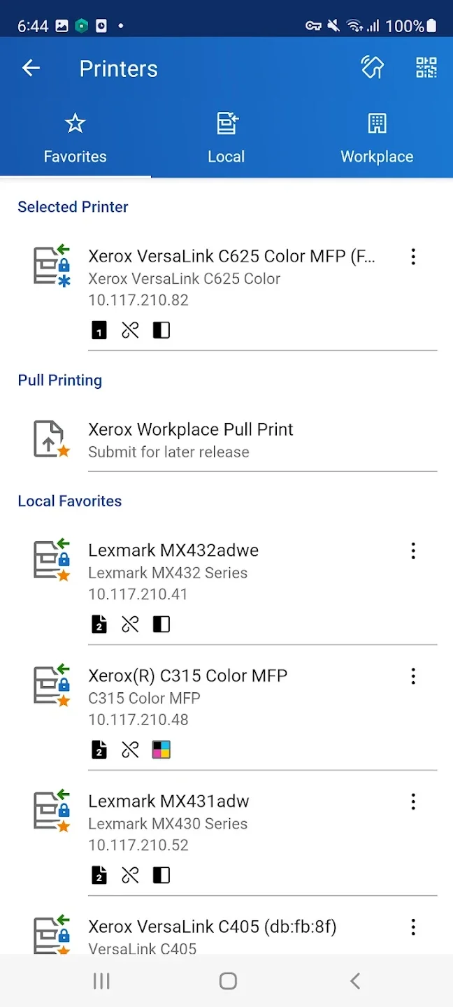 ʩ�ִ�ӡ��app���°�(Xerox Workplace)v6.02.03.16 �ֻ���