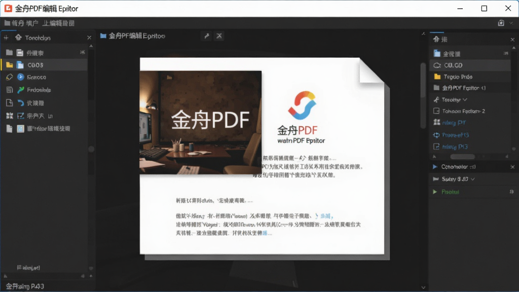 金舟PDF编辑器