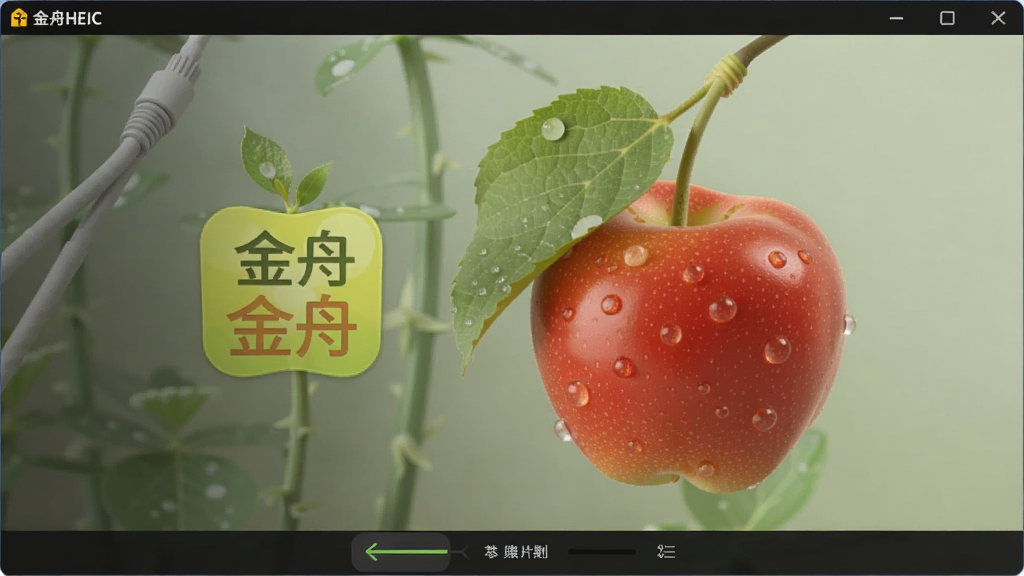 金舟苹果HEIC图片转换器
