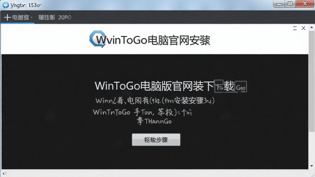 WinToGo���԰�������ذ�װ��������ͼ