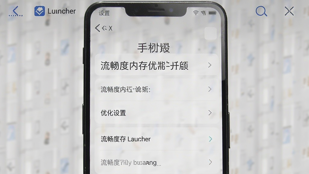 Winner Launcher手机版流畅度内存优化设置界面
