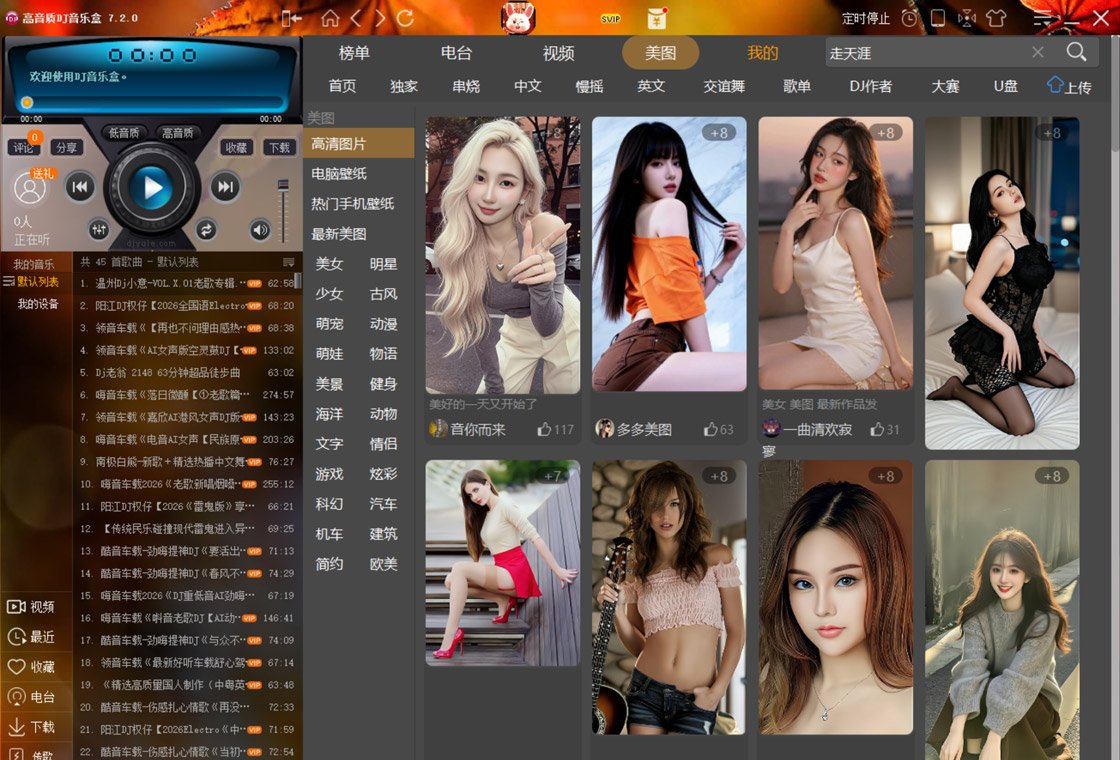 DJ���ֺе��԰�v7.2.0.25  ���ֲ��Ź���