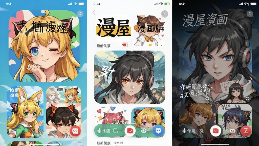 漫屋漫画app最新版漫画资源分类更新速度快截图