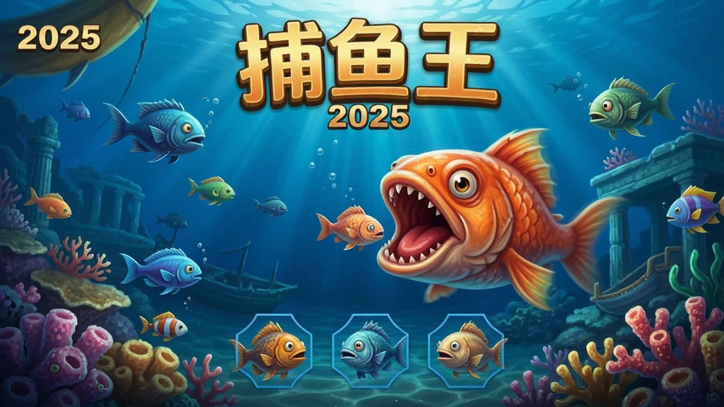捕鱼游戏王最新版本 2025全新玩法 深海捕鱼画面