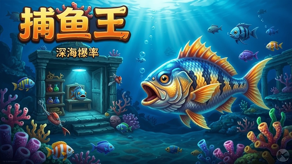 捕鱼游戏王最新版本 深海秘境 隐藏房间 大鱼爆率
