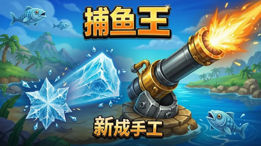 捕鱼游戏王最新版本 新手技巧 冰冻技能 高倍率炮