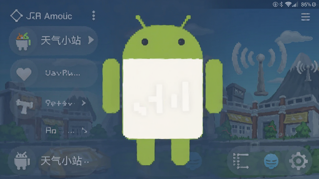天气小站 安卓版 界面